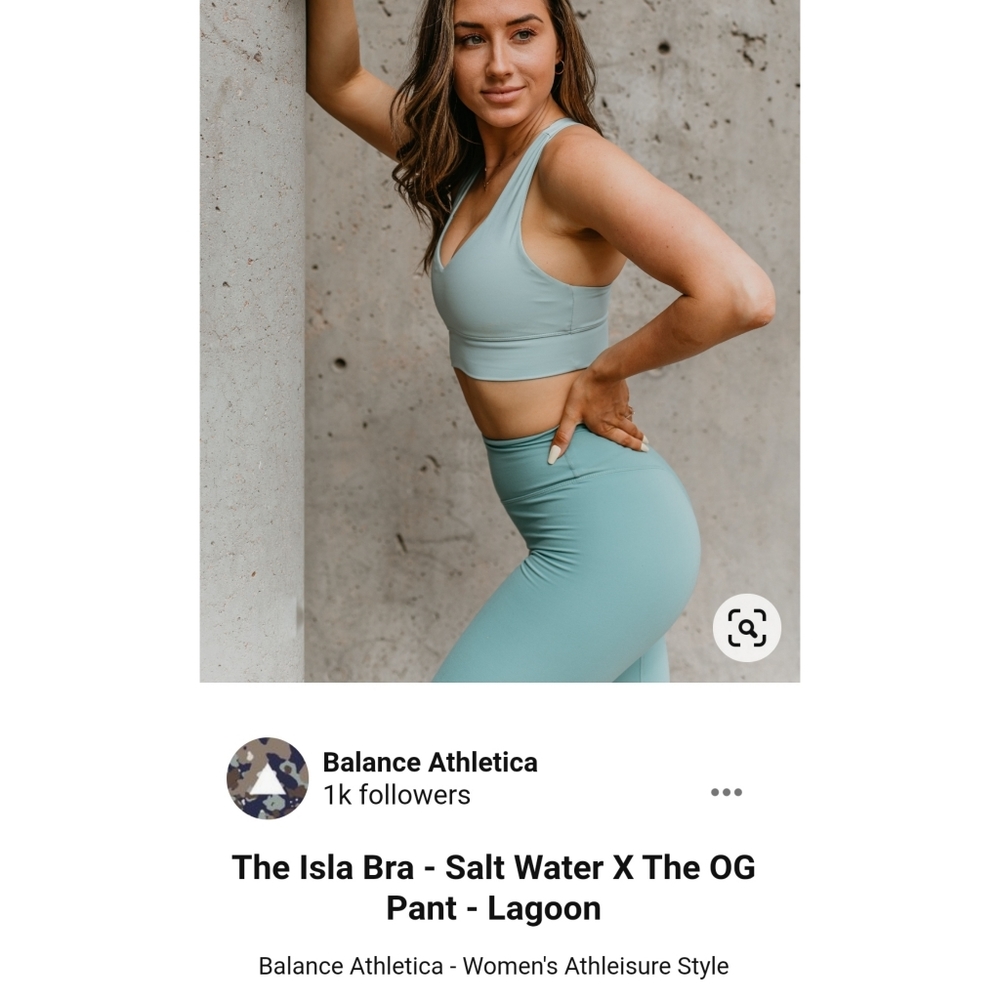 Balance Athletica lagoon leggings S